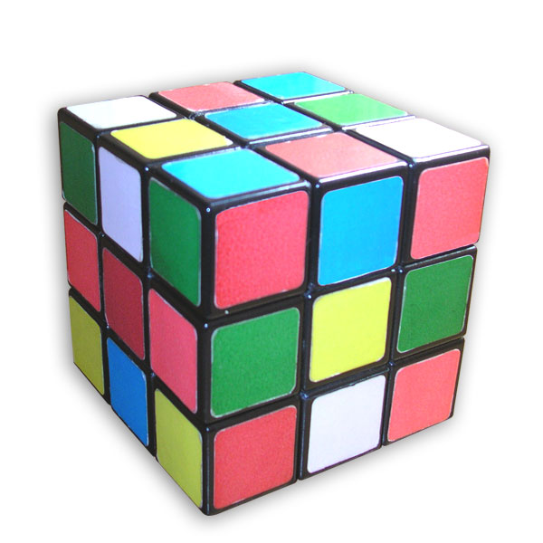 Rubiks cube scrambled